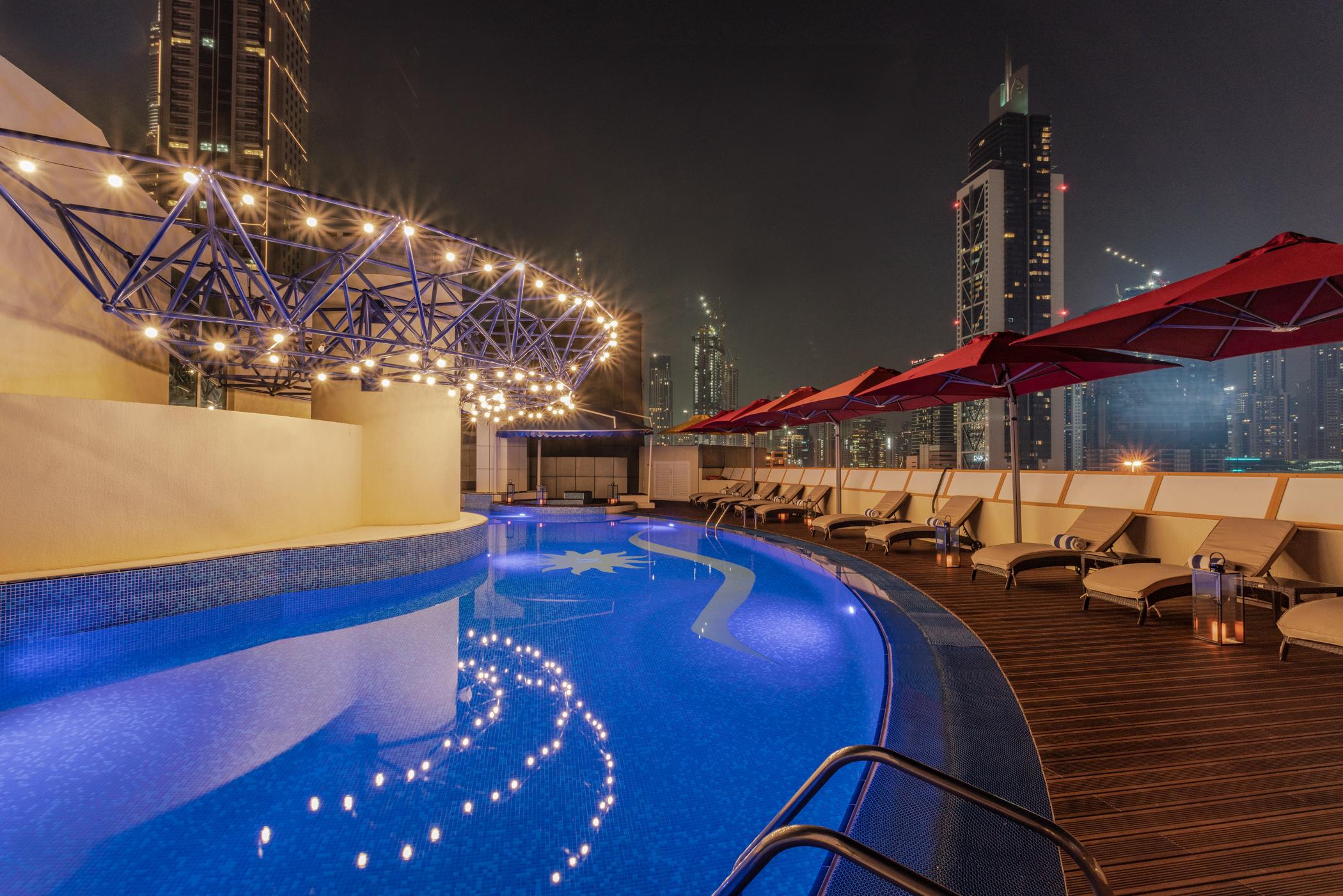 Leva Hotel Mazaya Centre Dubai Exterior photo